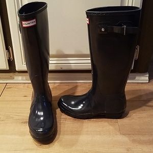 Hunter rain boots